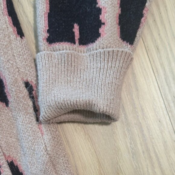 Chic Leopard Print Open Cardigan - Picture 3 of 9